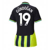 Manchester City Ilkay Gundogan #19 Auswärtstrikot Frauen 2024-25 Kurzarm